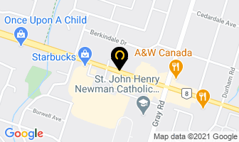 Bowlerama in Stoney Creek map