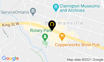 Bowmanville King's Milk in Selkirk map