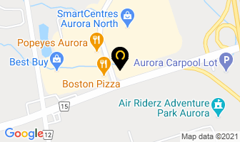 Bowring Aurora Smart Centre in Joliette map