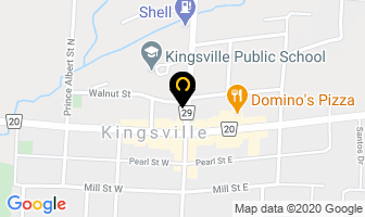 Box Office Video in Kingsville map