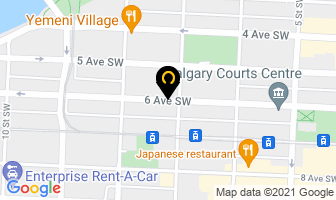 Boyd Petrosearch in Calgary map