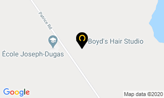 Boyd's Hair Studio in Church Point map
