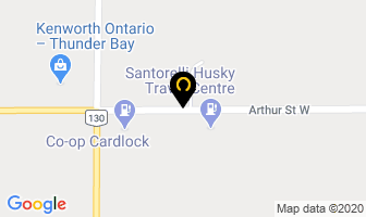Boyer Truck Sales in Thunder Bay map