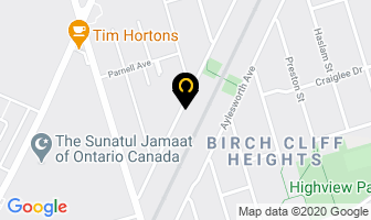 Bp Autobody in Orillia map