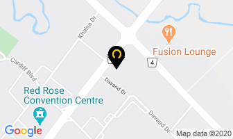 Br Foreign Exchange in Mississauga map