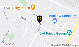 Braccia Elisa Dr in Prince George map