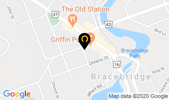 Bracebridge Denture Clinic in Bracebridge map