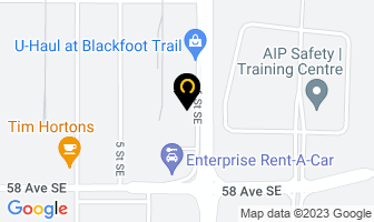 Bracko Home Furnishings in Calgary map