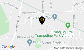 Brad Webster Auto Repair in Victoria map
