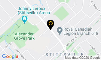 Bradley Insurance in Ottawa map