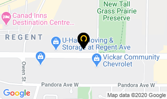 Bradley Steel Processors Inc in Winnipeg map