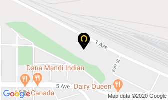 Brad's Trucking in Prince George map