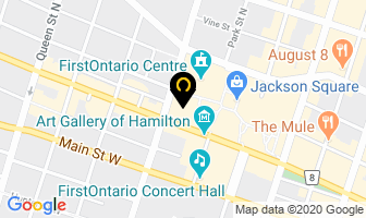 Brady Financial Group in Hamilton map