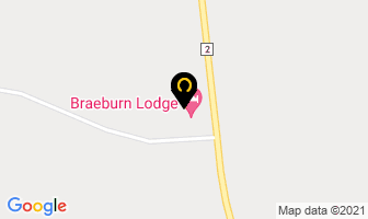 Braeburn Lodge in Whitehorse map