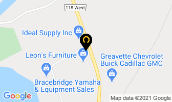 Braecon General Contractors in Bracebridge map