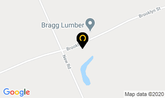 Bragg Lumber in Aylesford map