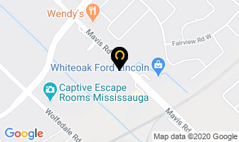 Brakes Unlimited in Mississauga map