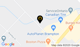 Bramalea Animal Hospital in Brampton map