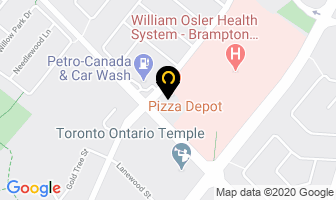 Bramdale Pharmacy in Brampton map