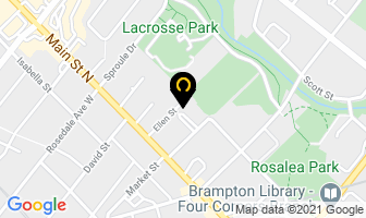 Brampton Arts Council in Brampton map