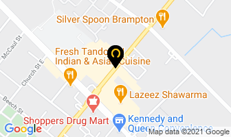 Brampton Italian Sports Cafe in Brampton map