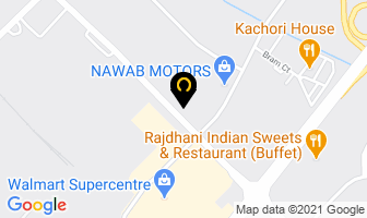 Brampton Sports Car in Brampton map