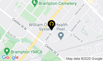 Brampton Vascular Institute in Brampton map