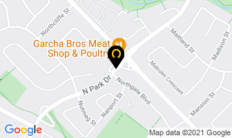 Bramtax Accounting in Brampton map