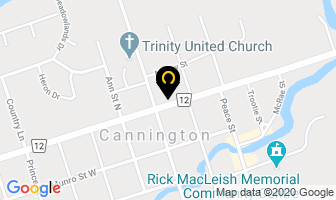 Branching Out in Brockville map