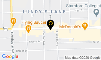 Brand Name Shoe Warehouse in Niagara Falls map