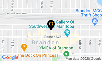 Brandon General Museum And Arc in Brandon map