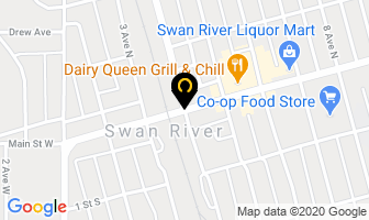 Brandson Const Ltd in Swan River map