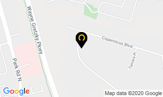 Braneida Mechanical Service Ltd in Brantford map