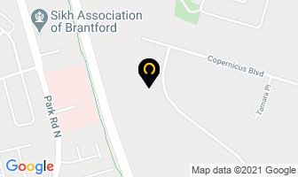 Brant News in Brantford map