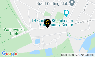 Brant Overhead Door in Brantford map