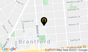 Brantford Club in Brantford map
