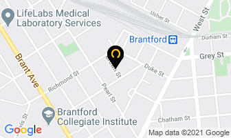 Brantford Iphone Repairs in Brantford map