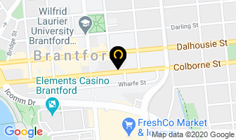 Brantjobs in Brantford map