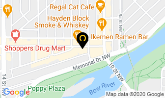 Brasserie Kensington in Calgary map