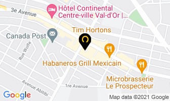 Brasserie Le Pub Inc in Val-d'Or map
