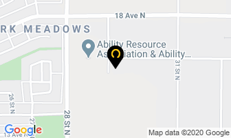 Braun Bookkeeping in Lethbridge map