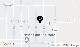 Braun Financial Ins Agent in Morden map