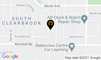 Braun-Tasaurus Preschool in Timmins map