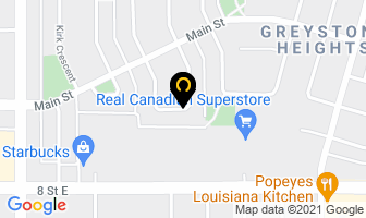 Braun's Hardwood Flooring in Saskatoon map