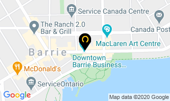 Bravo Fine Lingerie Inc in Barrie map