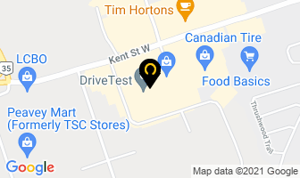 Bray Health in Lindsay map