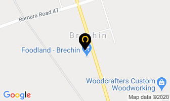 Brechin Timber Mart in Brechin map