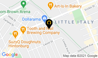 Breezehill Heating Ltd in Guelph map