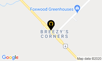 Breezy Corners Restaurant in Hamilton map