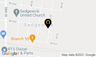 Brent Hoyland in Sedgewick map
